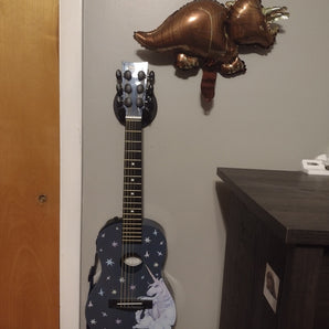 T-Rex-Gitarren-Wandhalterung mit Dinosaurier-Design