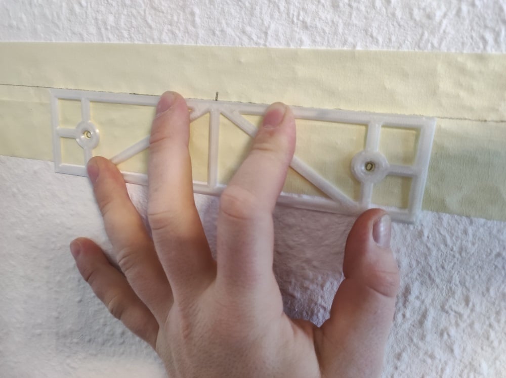 Elegante Wandhalterung für Rennräder
