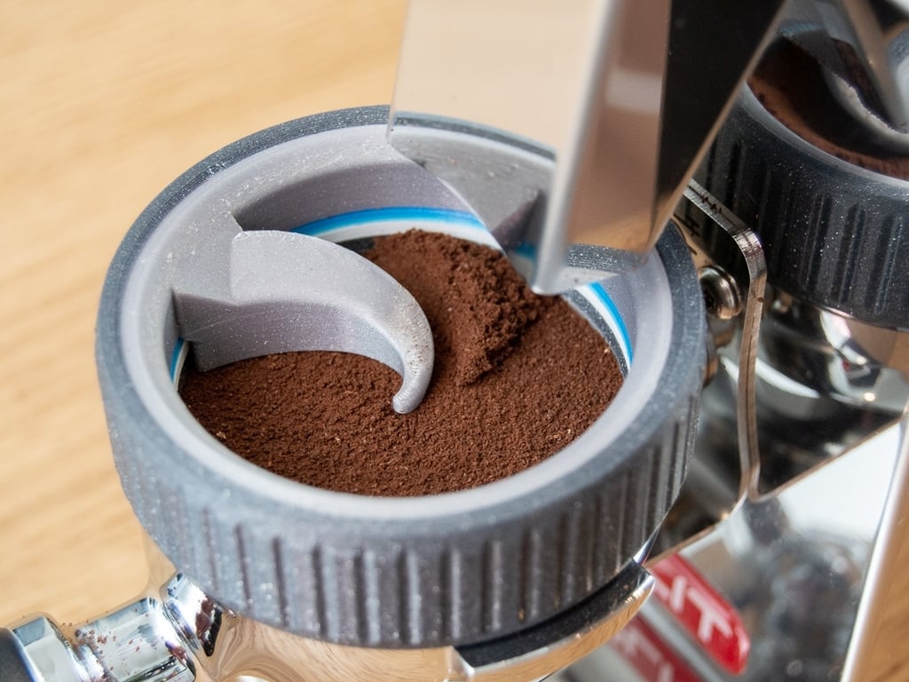 Espresso GrindDozer – Kaffeetrichter, Dosierer und Verteiler