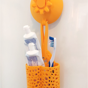 Badekorb mit Saugnapf (vollständig bedruckt)