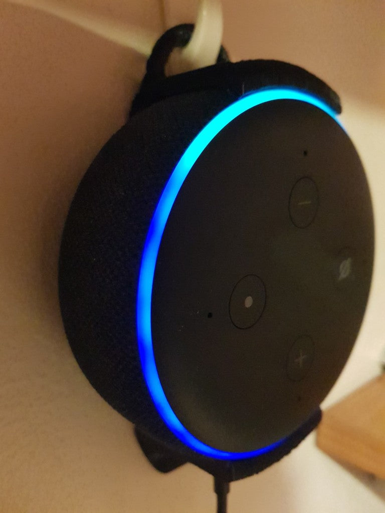 Amazon Alexa Echo Dot 3rd Gen Halterung mit Ring zum Aufhängen