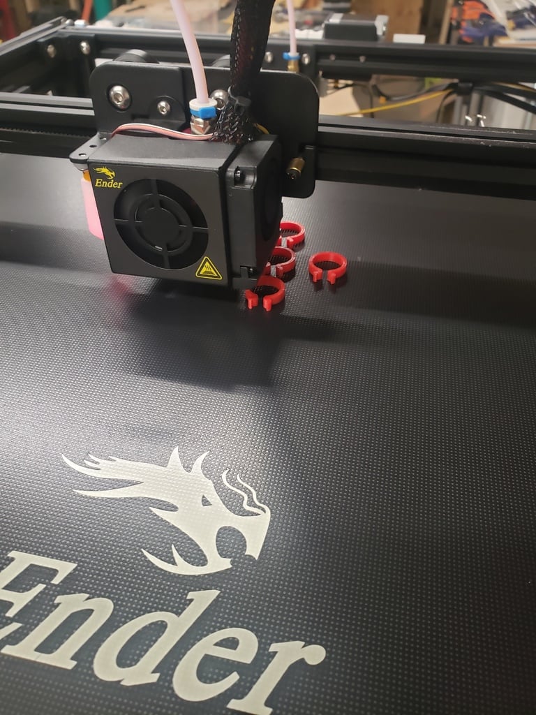 Ender 5 Plus-Kabelclip für das Kabelmanagement