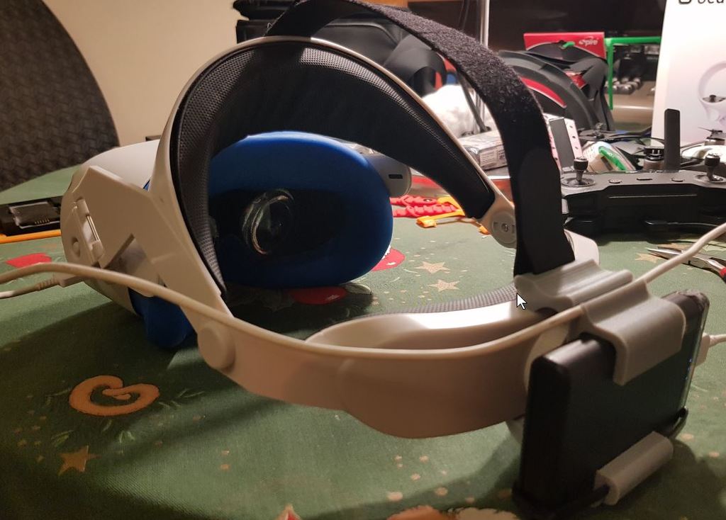 Batteriehalter für Oculus Quest 2 – Verbesserter Komfort und Spielzeit