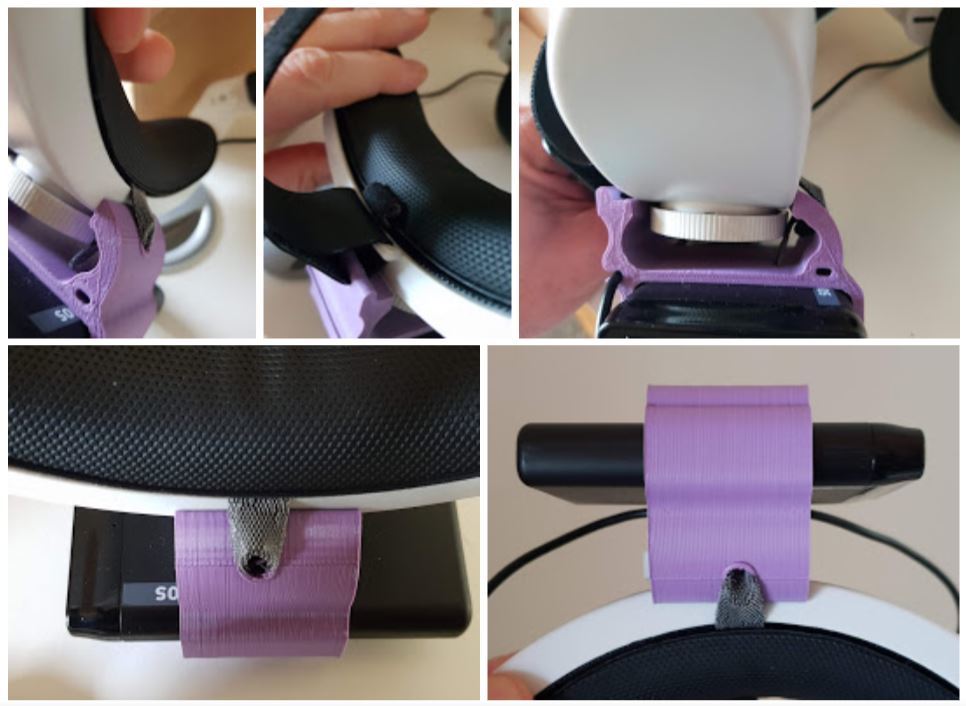 Batteriehalter für Oculus Quest 2 – Verbesserter Komfort und Spielzeit