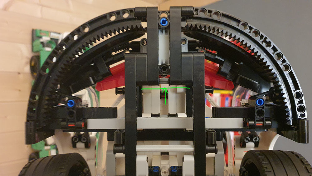 Lego 42096 Porsche RSR Wandhalterung