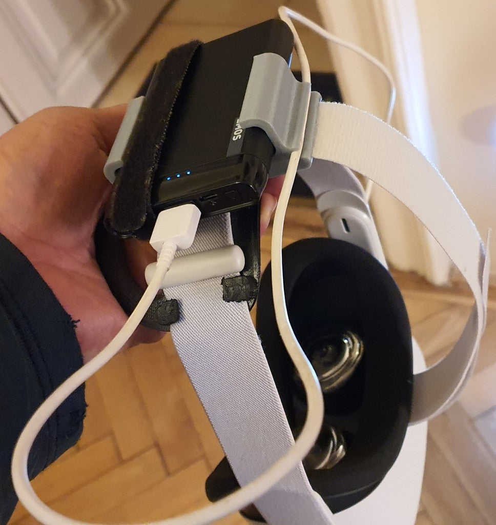 Batteriehalter für Oculus Quest 2 – Verbesserter Komfort und Spielzeit