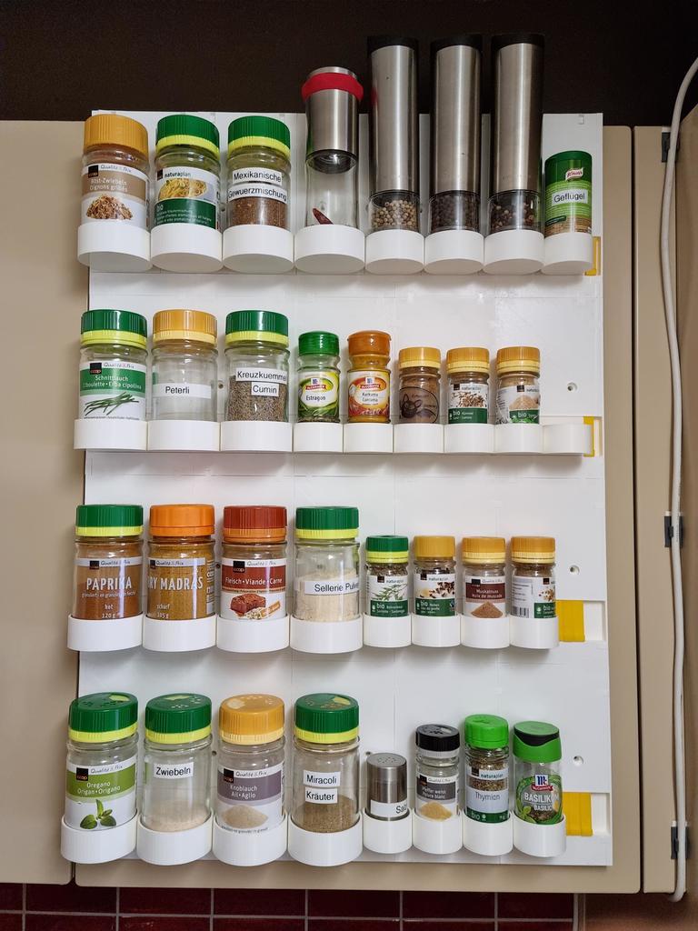Spice Organizer V2 – Modularer Gewürzhalter