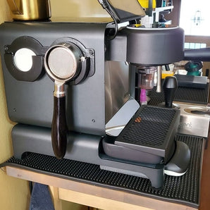 Siebträger und Puckpapierhalter für Decent Espresso DE1