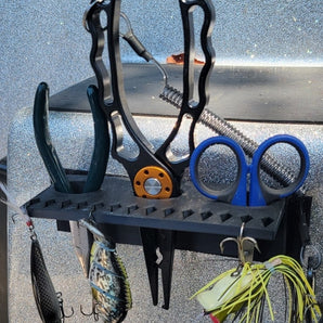 Angelboot-Organizer für Haken und Zangen