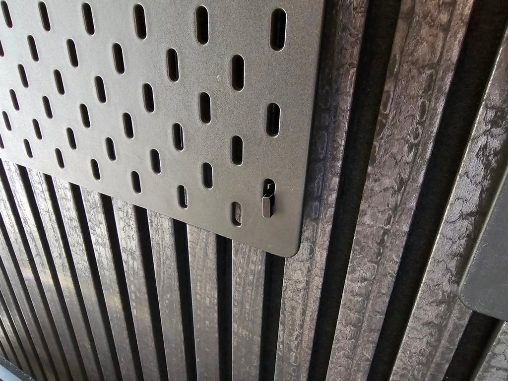 Akustischer Holzplattenhaken für IKEA SKÅDIS-Boards