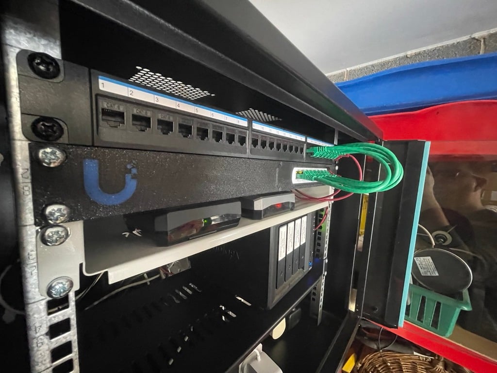 Ubiquiti Unifi Lite 8-Port-POE-Rackmontage