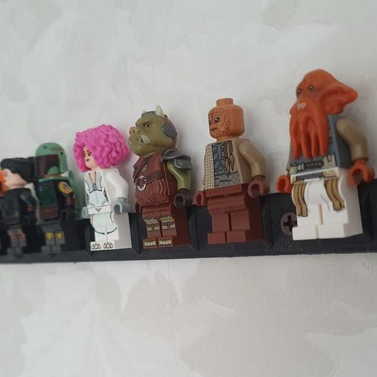 Vægmontering til Lego Minifigurer