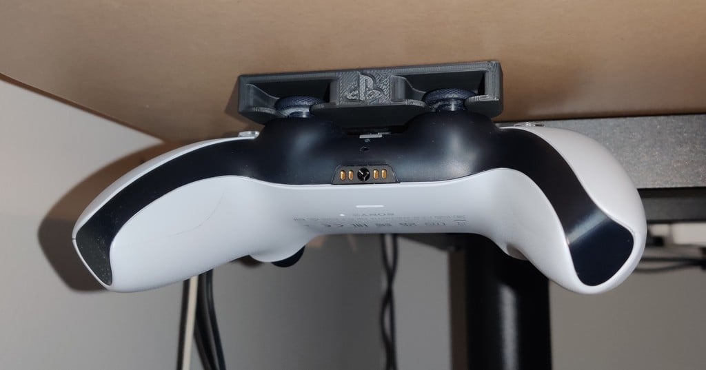 PS5-/PS4-Controller-Halterung – Untertischmontage