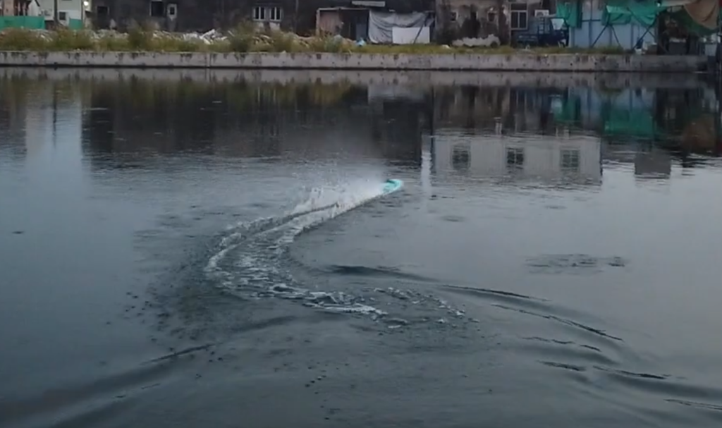 3D-gedrucktes RC-Brushless-Schnellboot