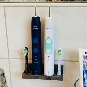 Praktischer Philips Sonicare Zahnbürstenhalter für zwei