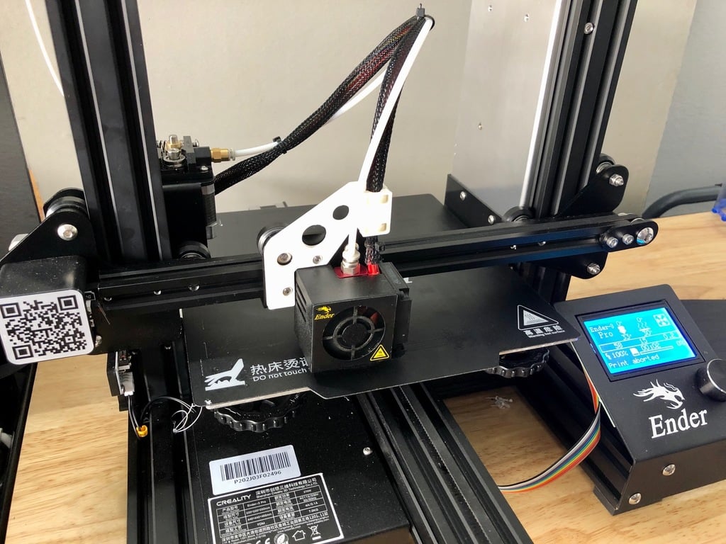 Ender 3 Pro Nabelstützhalterung