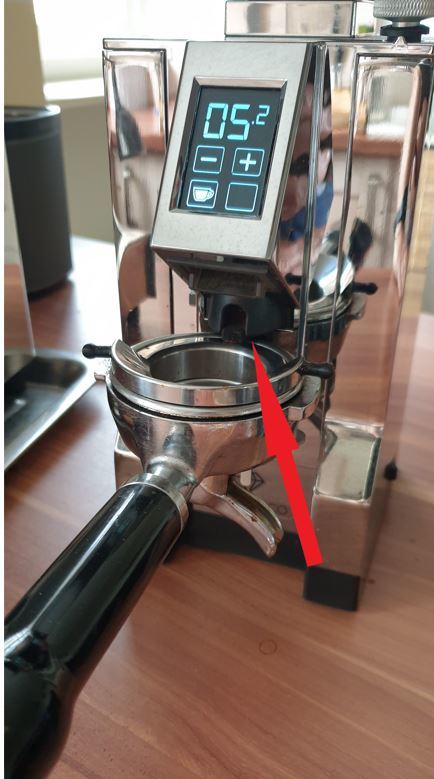 Modifikationen am Eureka Mignon Siebträger und Trichter