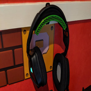 Breite Wandhalterung für Kopfhörer und Headsets
