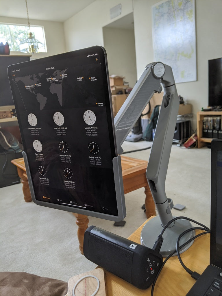 iPad Pro 2018 12,9 Zoll VESA-Halterung für Montagearm