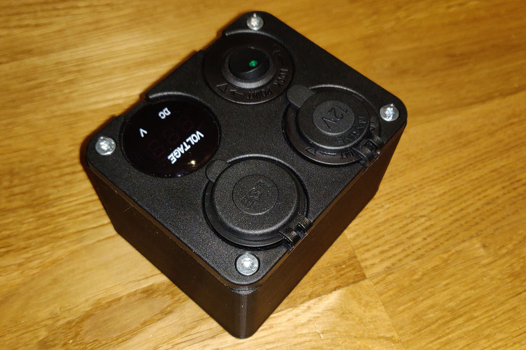 12-V-Dual-USB-Ladesteckdose – Panelmontage für Boot, LKW und Auto
