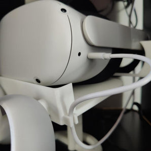 Oculus Quest 2-Ständer mit Elite-Gurt und Kabelhalter