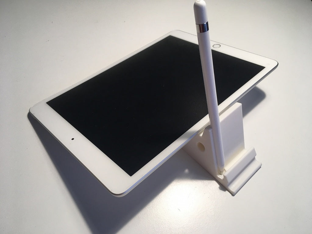 2-Wege-iPad-Ständer mit Halterung für Apple Pencil