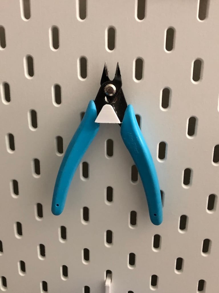 Skadis-Drahtscherenhalter für Ikea Skadis-Wandplatte