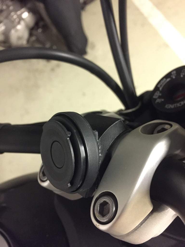 Robuste Handyhalterung für den Motorradlenker