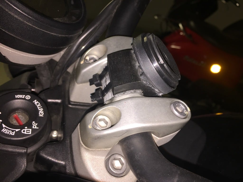 Robuste Handyhalterung für den Motorradlenker
