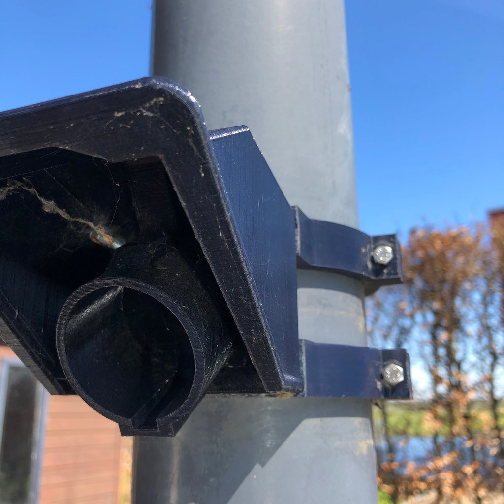 Mennekes Typ 1 Ladekabelhalter für Wand/Stange (110 mm Carport-Stange)