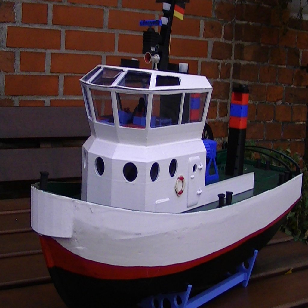 RC Boat Harbor Tug - Ferngesteuertes Schleppboot