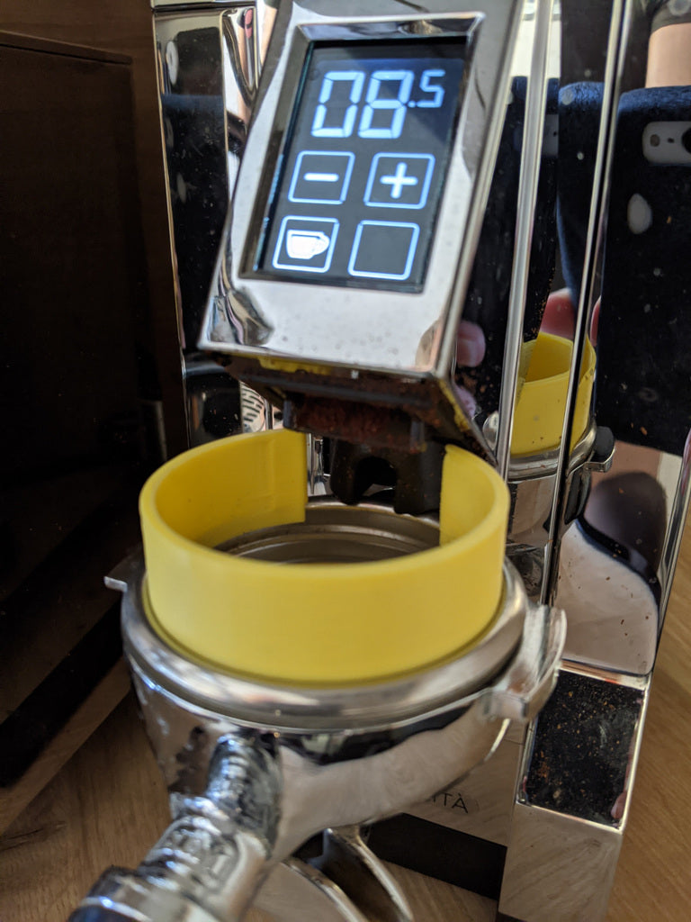 ECM Porta Eureka Grinder Anti-Spuck-Adapter