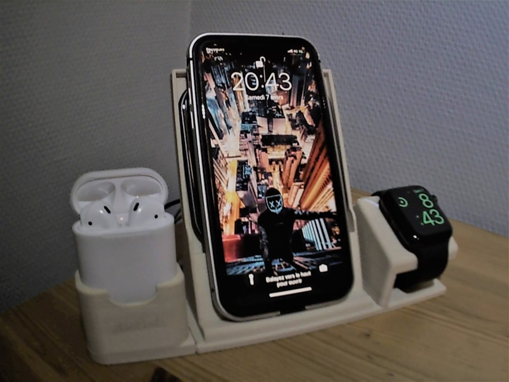 All-in-One-Ladestation für Apple Watch, iPhone und AirPods
