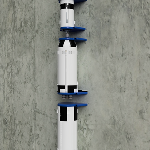 Wandhalterung für Lego Saturn V (6 Teile)