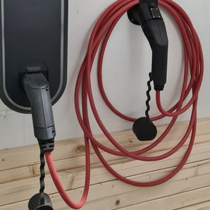 Wandmontierter Typ 2-Kabelhalter für Elektroautos