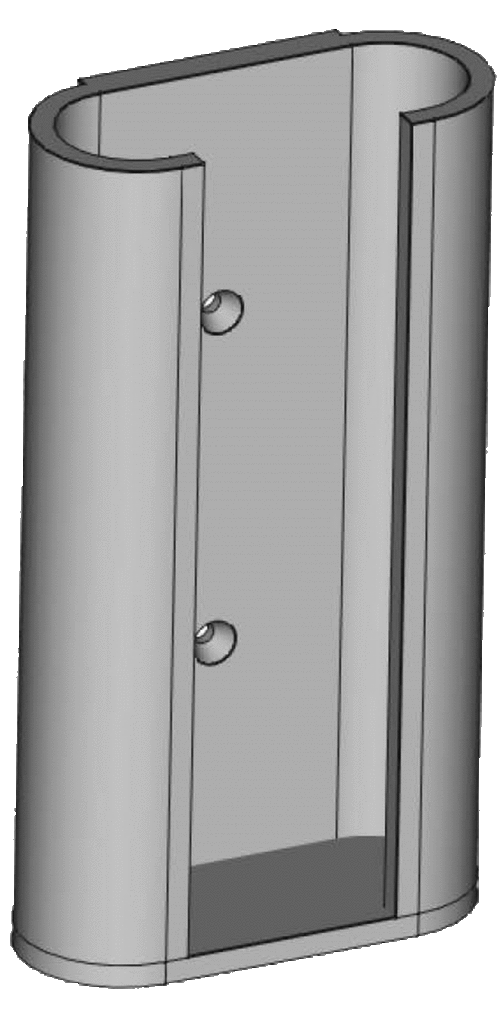 Fjernbetjeningsholder til Samsung R-NZ bn59-01270a