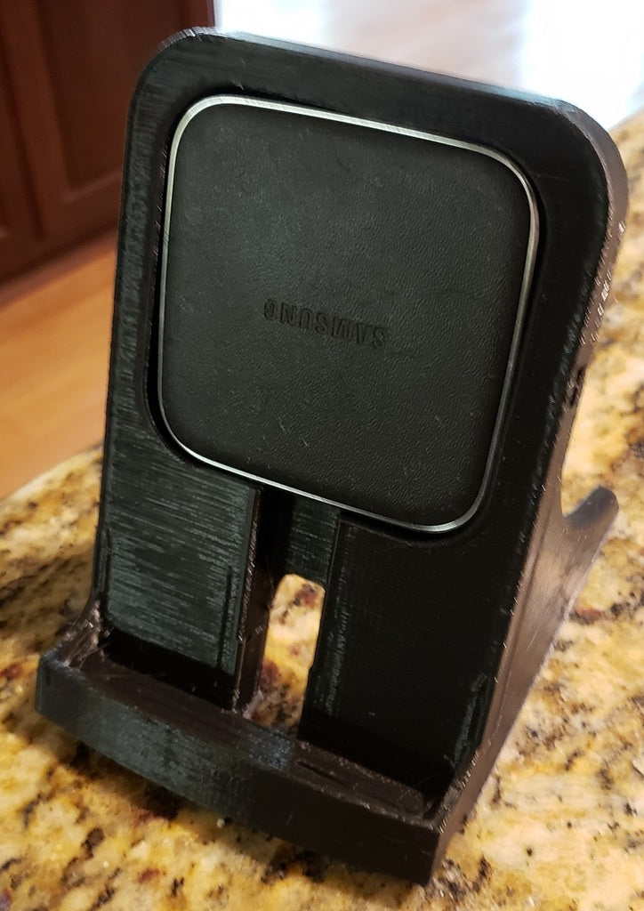 Ladeständer für Samsung Galaxy Note 9 mit Otterbox-Hülle und EP-PG900IBE-Ladegerät