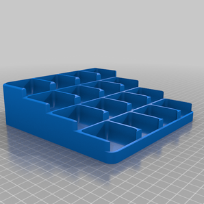 Nagellack-Organizer für 16 Fläschchen