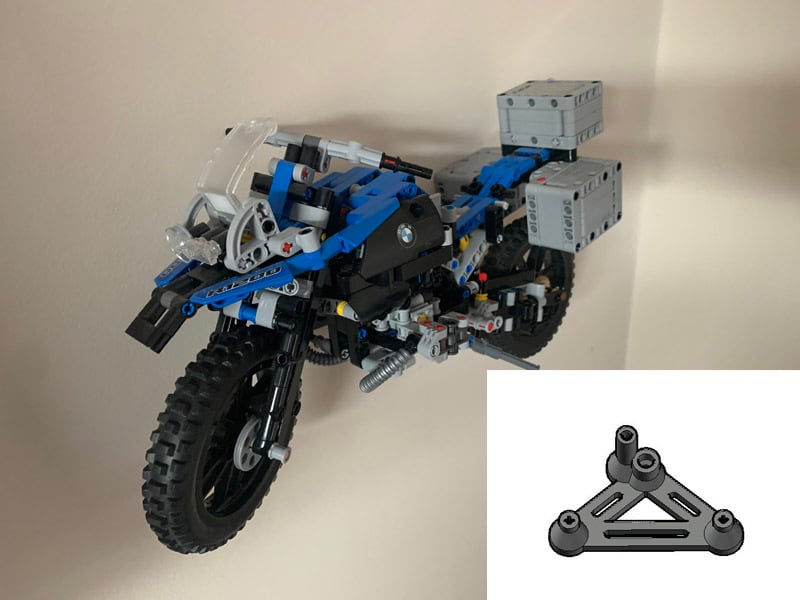 Vægbeslag til Lego Technic BMW R1200GS Motorcykel