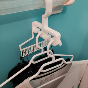 Smarter Trockenhaken für Kleiderbügel am Handtuchhalter