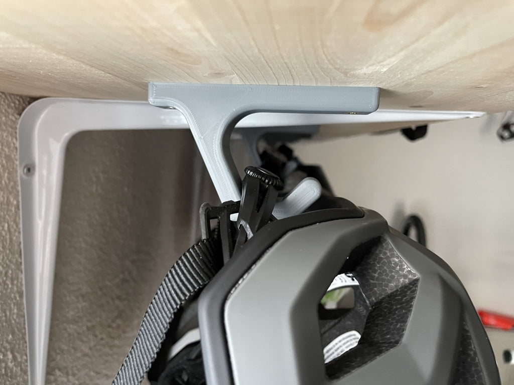 Fahrradhelmhalterung zur Wandmontage – Universelles Design