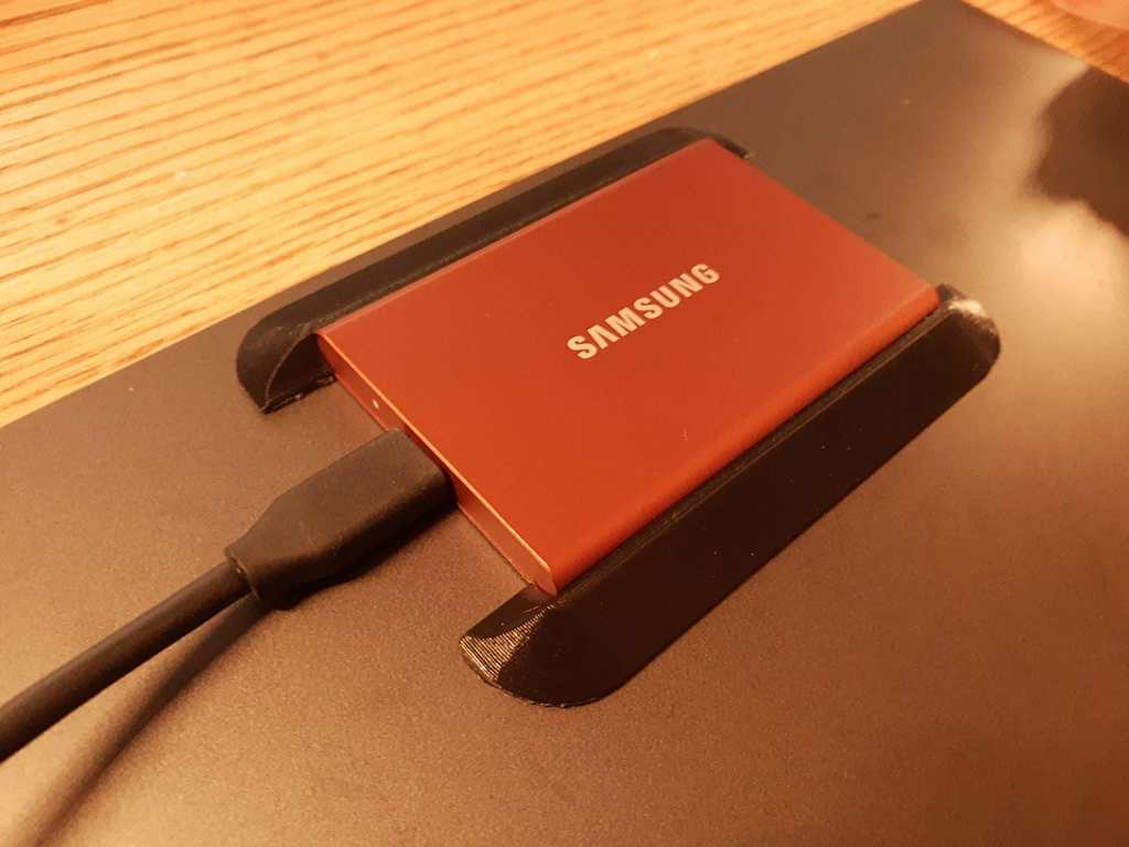 Lavprofils holder til Samsung T7 SSD