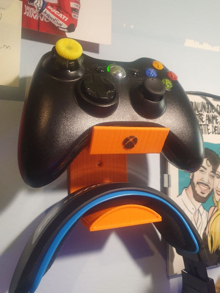 Wandhalterung für Controller und Headset