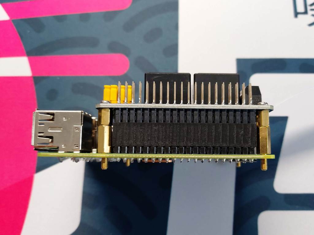 Raspberry Pi-DIN-Schienenhalterung für M2.5-Sechskant-Abstandshalter