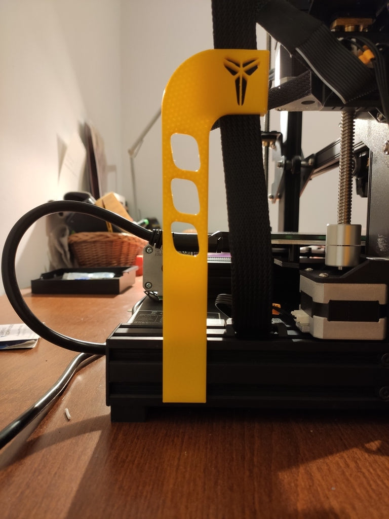 CR6 SE Kabelhalter hinten SCHWARZ MAMBA