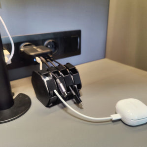 Modularer Halter für Ladekabel