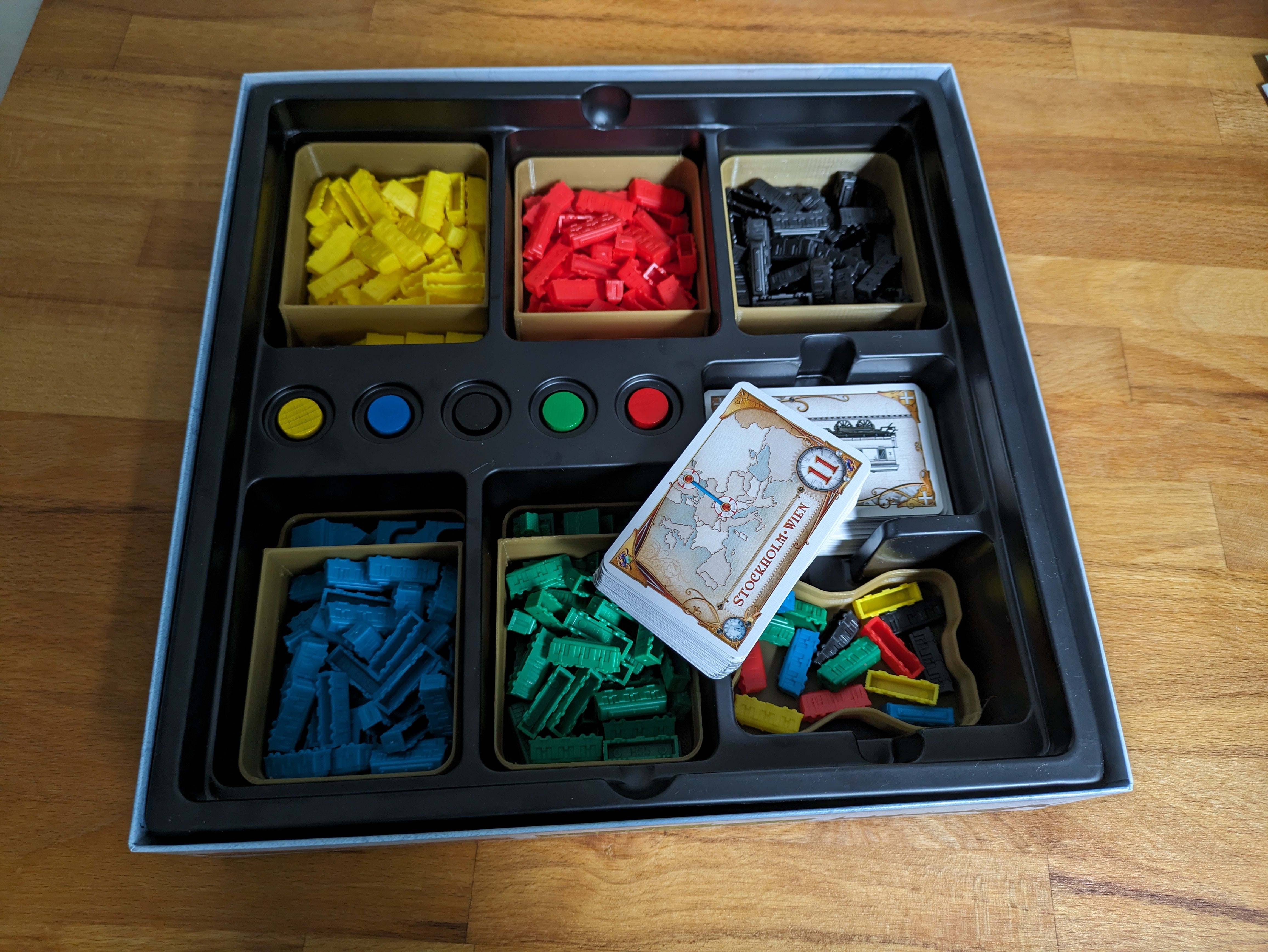 Ticket To Ride / Zug um Zug Europe Card Veranstalter