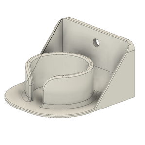 Wandmontierter Halter für Dyson-Staubsaugerwerkzeug