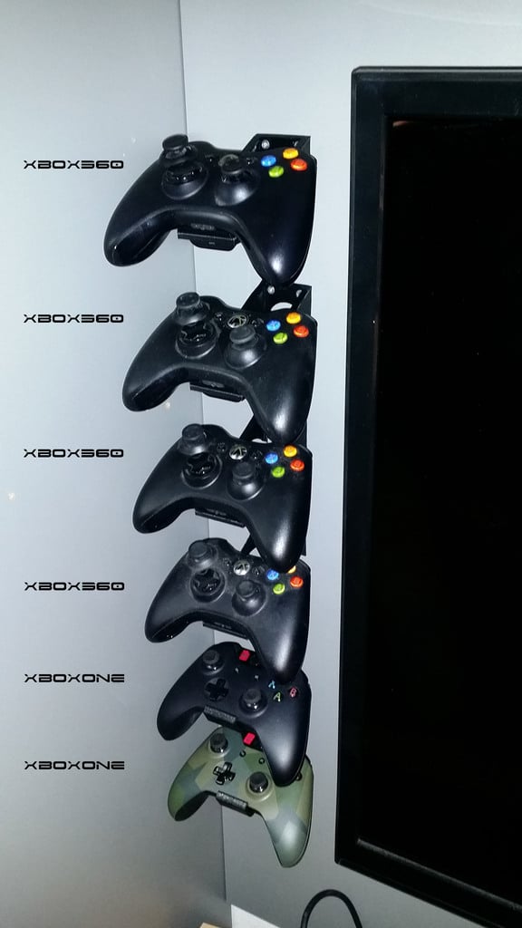 Xbox One Controller Wand- oder Münzhalterung