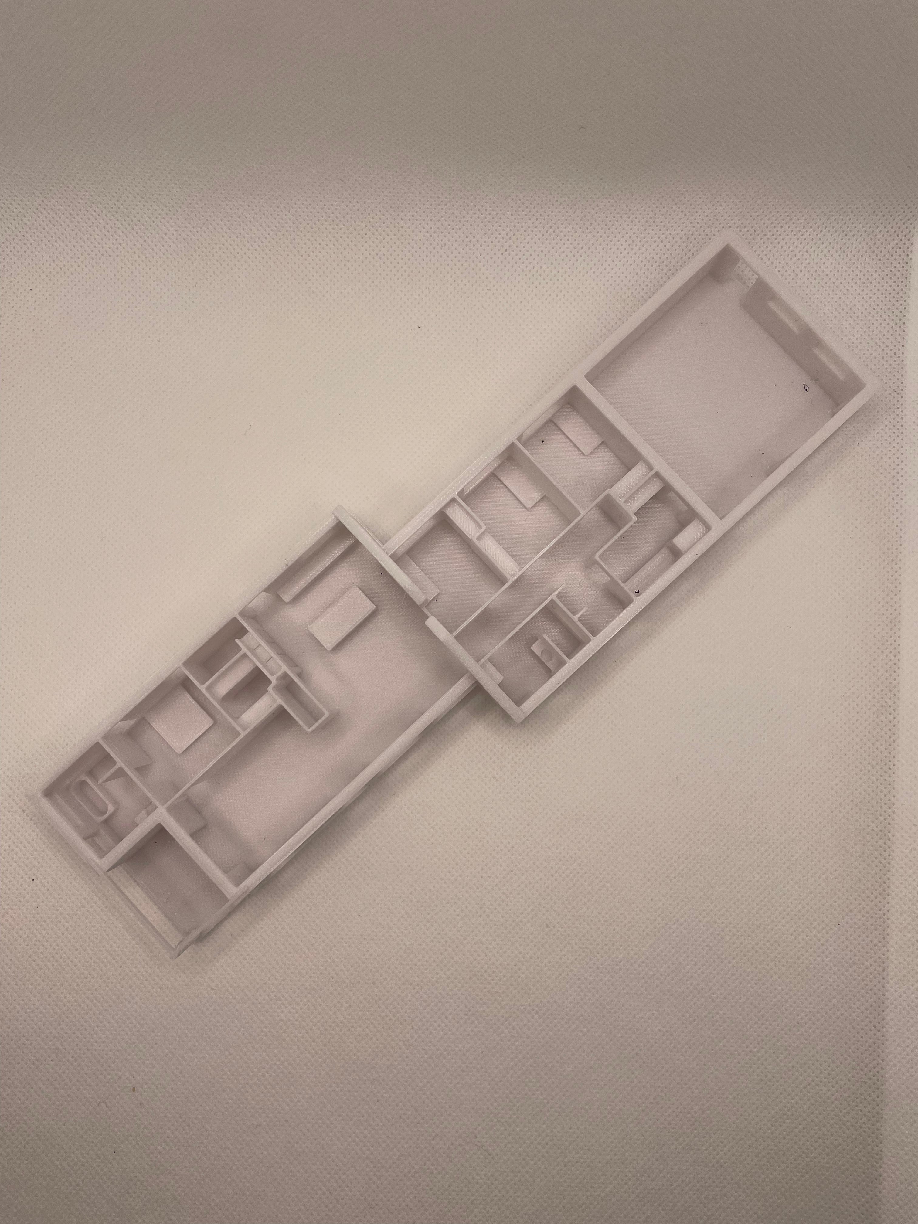 3D-gedrucktes Haus vom Grundriss